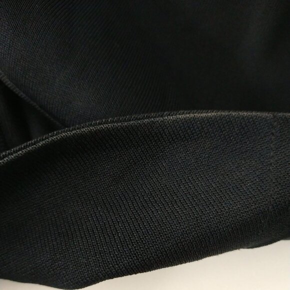 Ming Wang Snap Up Cardigan Knit Jacket Women Size S Black Acrylic Long Sleeve - Picture 7 of 8